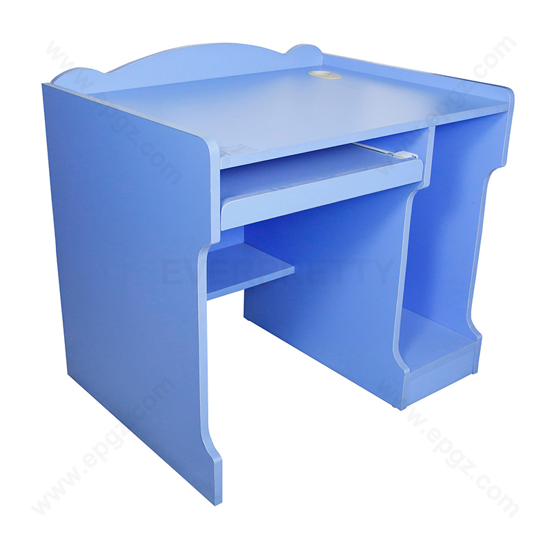 School Laboratory Furniture Single Computer Table with CPU Holder CT-08