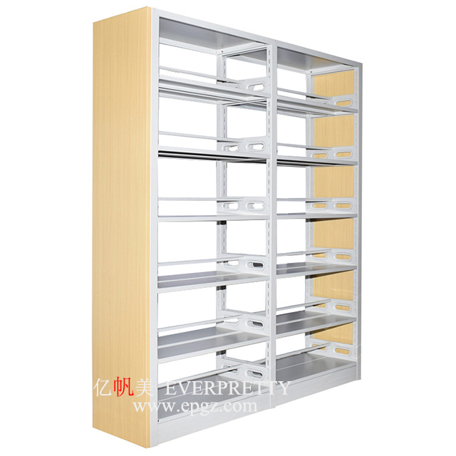 School Library Furniture Multi-Layers Double-side Bookshelf SF-02B