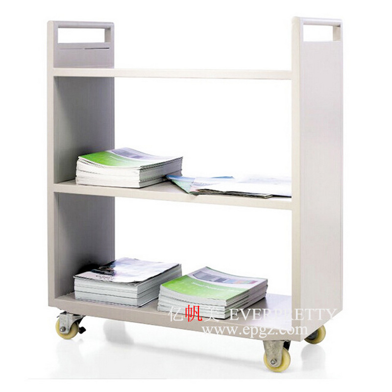 rolling book cart
